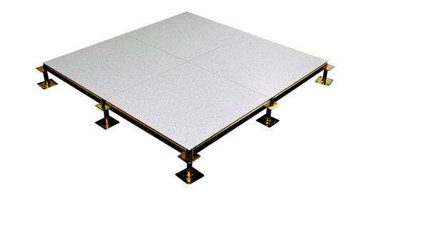 機房安裝無邊防靜電地板的注意事項