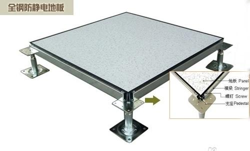 全鋼防靜電地板安裝