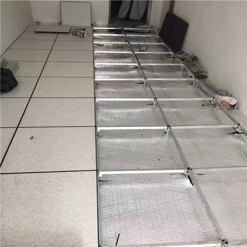 防靜電地板的安裝