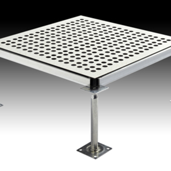 鋁防靜電通風(fēng)活動地板